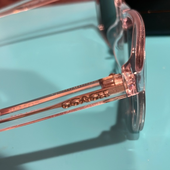 EUC Coach clear frame sunglasses with case - Picture 7 of 10